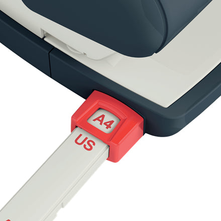 Leitz Bürolocher Cosy – 2-Loch, Lochabstand 80 mm, 30 Blatt, bis A4, Ø5,5 mm – Grau