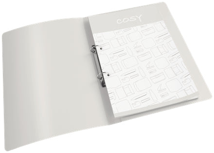 Leitz Cosy Ringbuch – 2 Ringe – für A4 – Rückenbreite 3,2 cm – Gelb