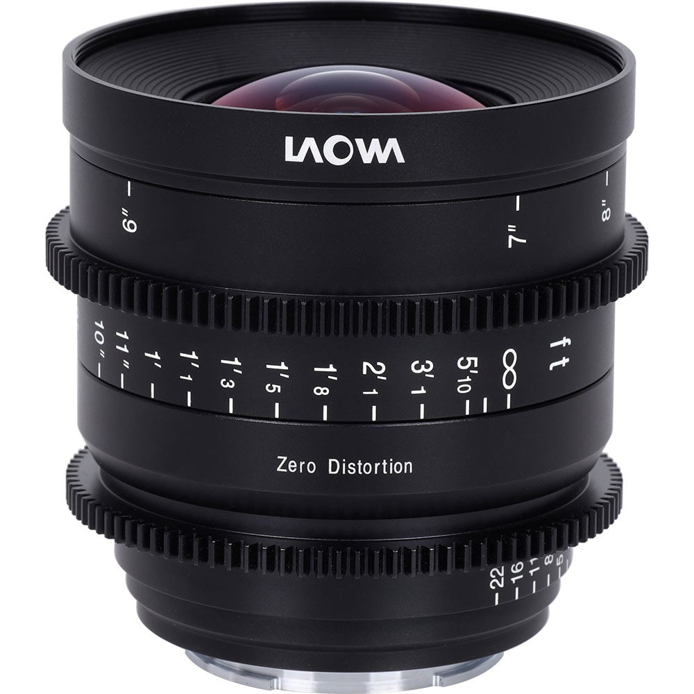 Laowa 15mm T2.1 Zero-D Cine Objektiv – für Sony E-Mount – 77 mm Filter, 0,15 m Naheinstellgrenze