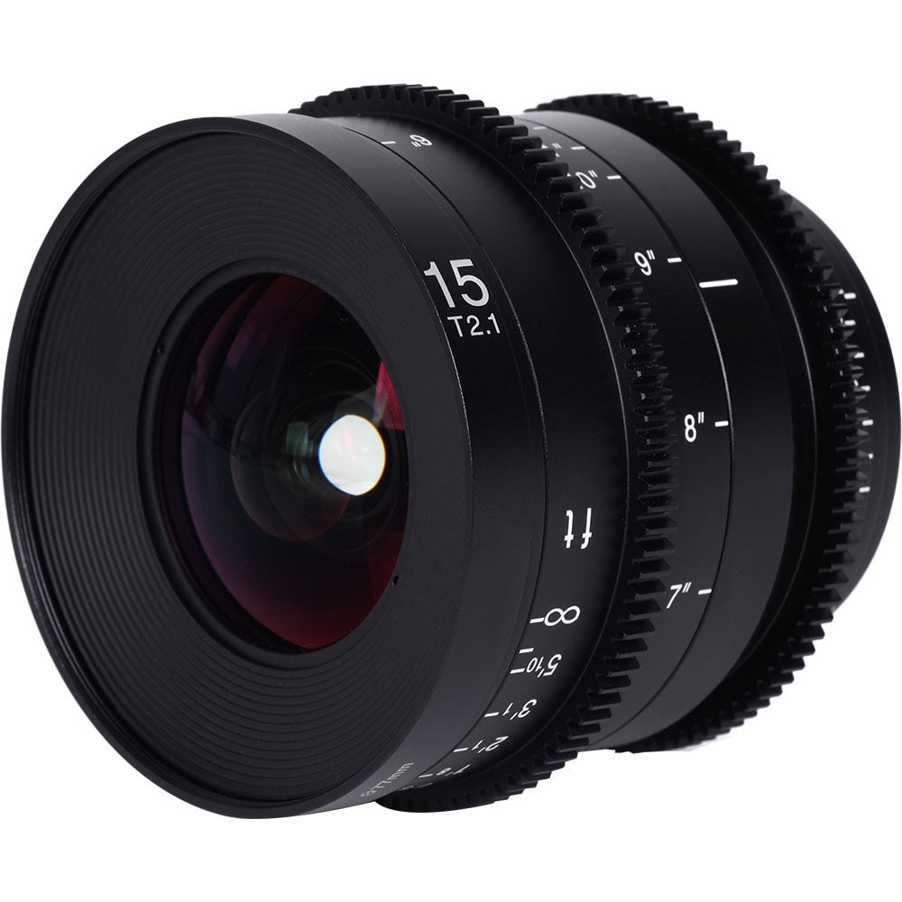 Laowa 15mm T2.1 Zero-D Cine Objektiv – für Sony E-Mount – 77 mm Filter, 0,15 m Naheinstellgrenze