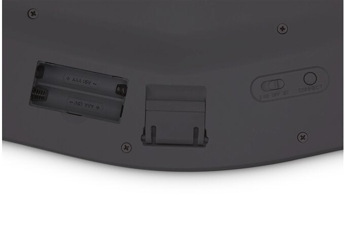 Kensington Pro Fit Ergo – Tastatur, kabellos, ergonomisch, schwarz