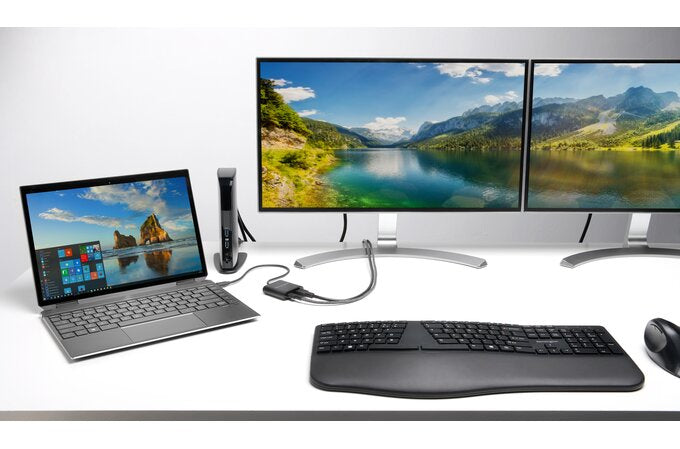 Kensington Profit Ergo – Tastatur, kabellos, US-Layout (EN), ergonomisch