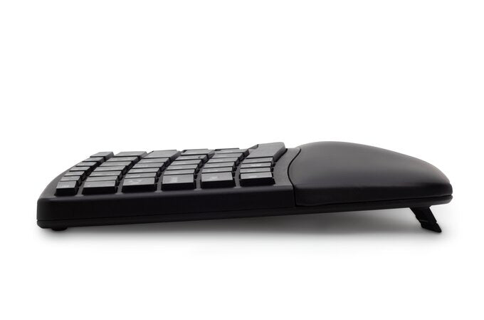 Kensington Pro Fit Ergo – Tastatur, kabellos, ergonomisch, schwarz