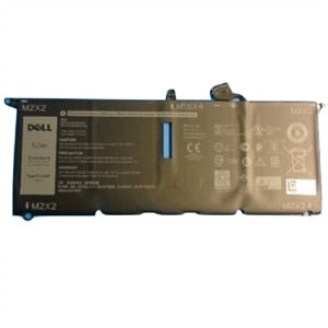 DELL Notebook-Akku – für Dell XPS 13 (9380) – 52 Wh, 4 Zellen – Schwarz