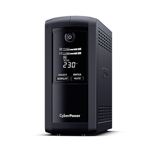 CyberPower VP1000ELCD USV 1 kVA/550 W Line-Interaktiv – LCD – Tower – schwarz