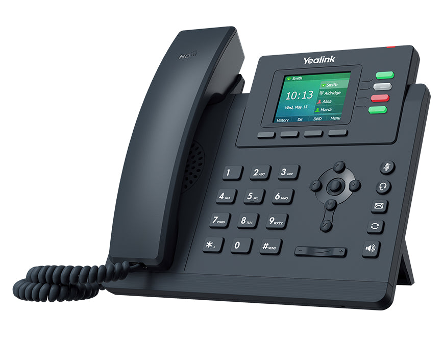 Yealink SIP-T33G – IP-Telefon, 4 Leitungen, PoE, Grau