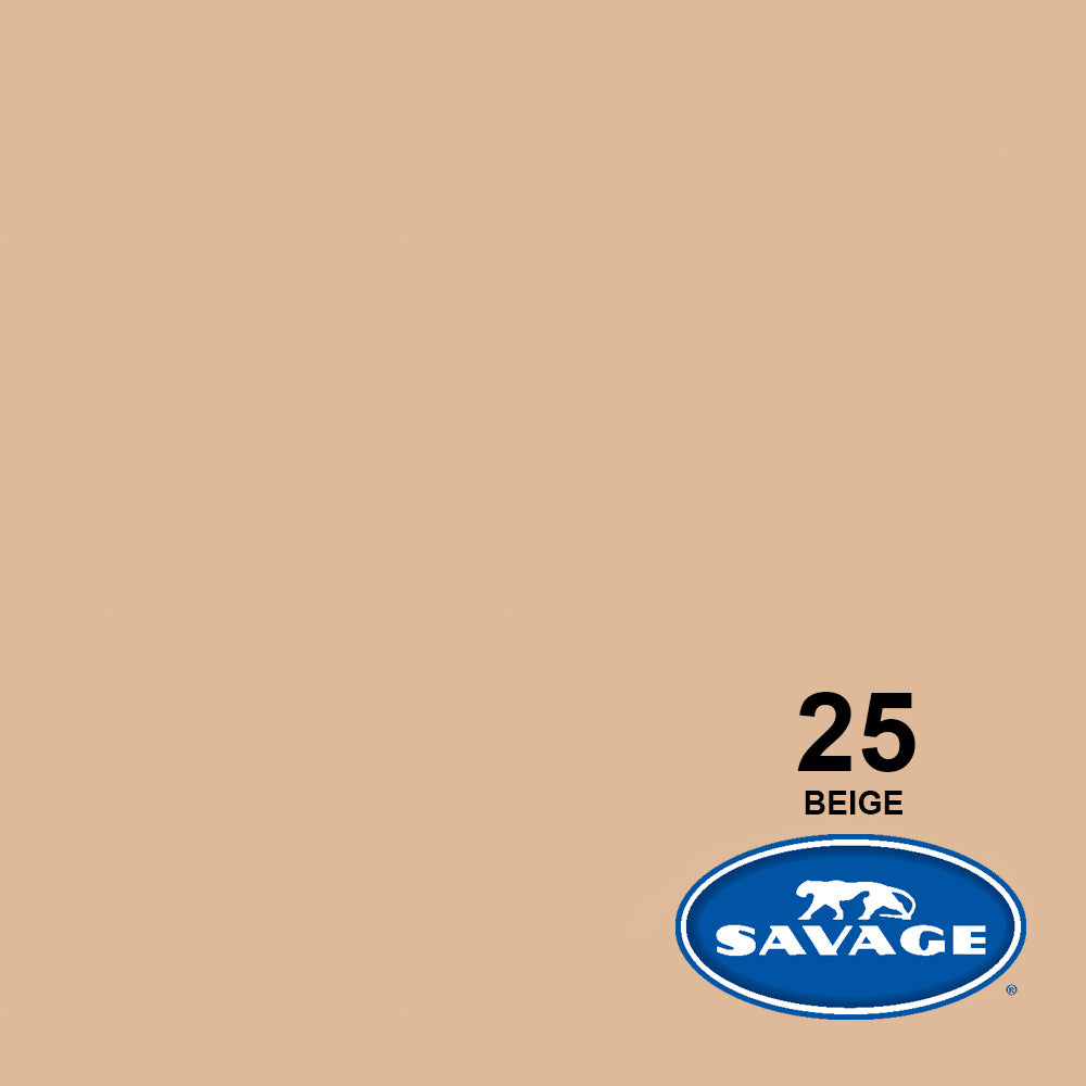 Savage Universal Hintergrundpapier – 1,35 × 11 m – Beige – 145 g