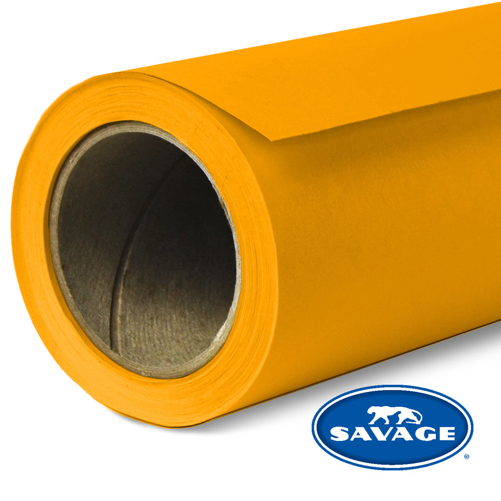 Savage Universal Savage Hintergrundpapier 2,72 × 11 m – Marmalade (Orange)