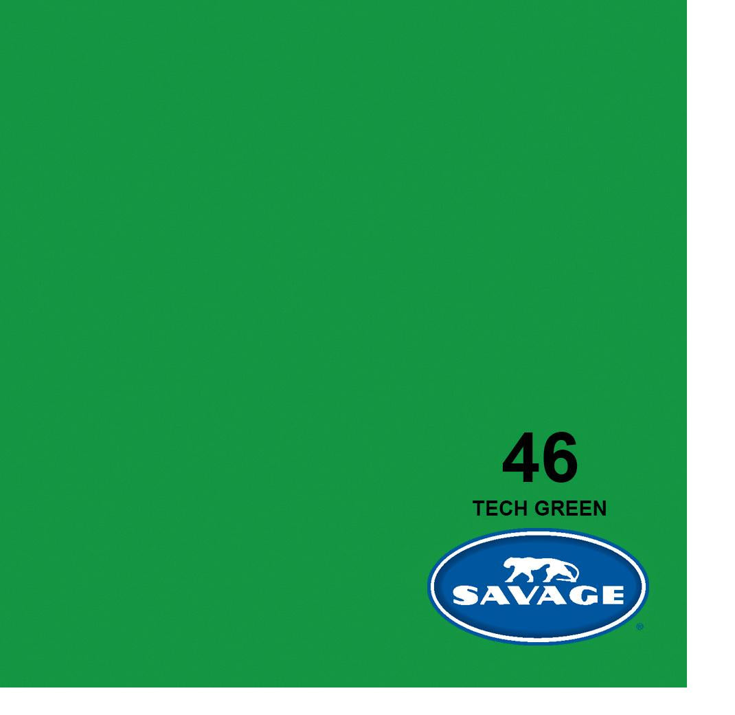 Savage Universal Savage 46-1253 Hintergrundpapier – 1,35 × 11 m – Grün (Tech Green)