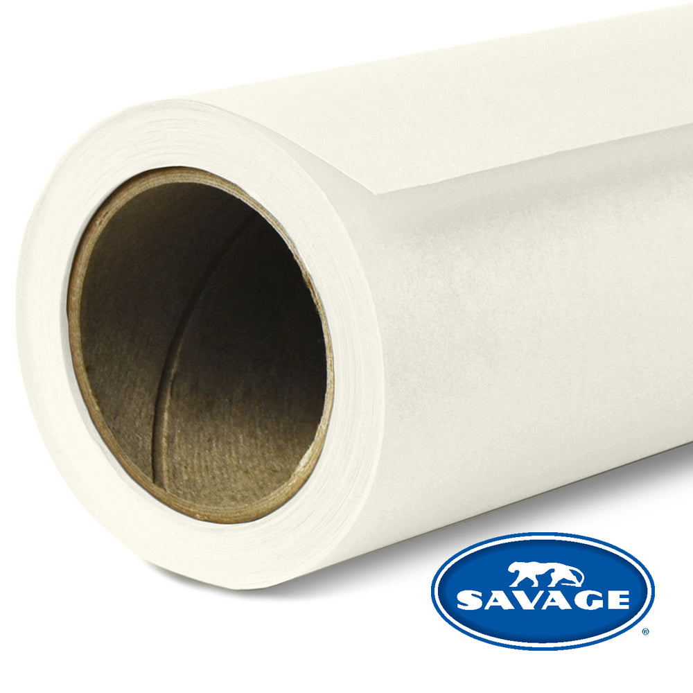 Savage Universal 50-12 Hintergrundpapier – 2,72 × 11 m, 145 g – Weiss