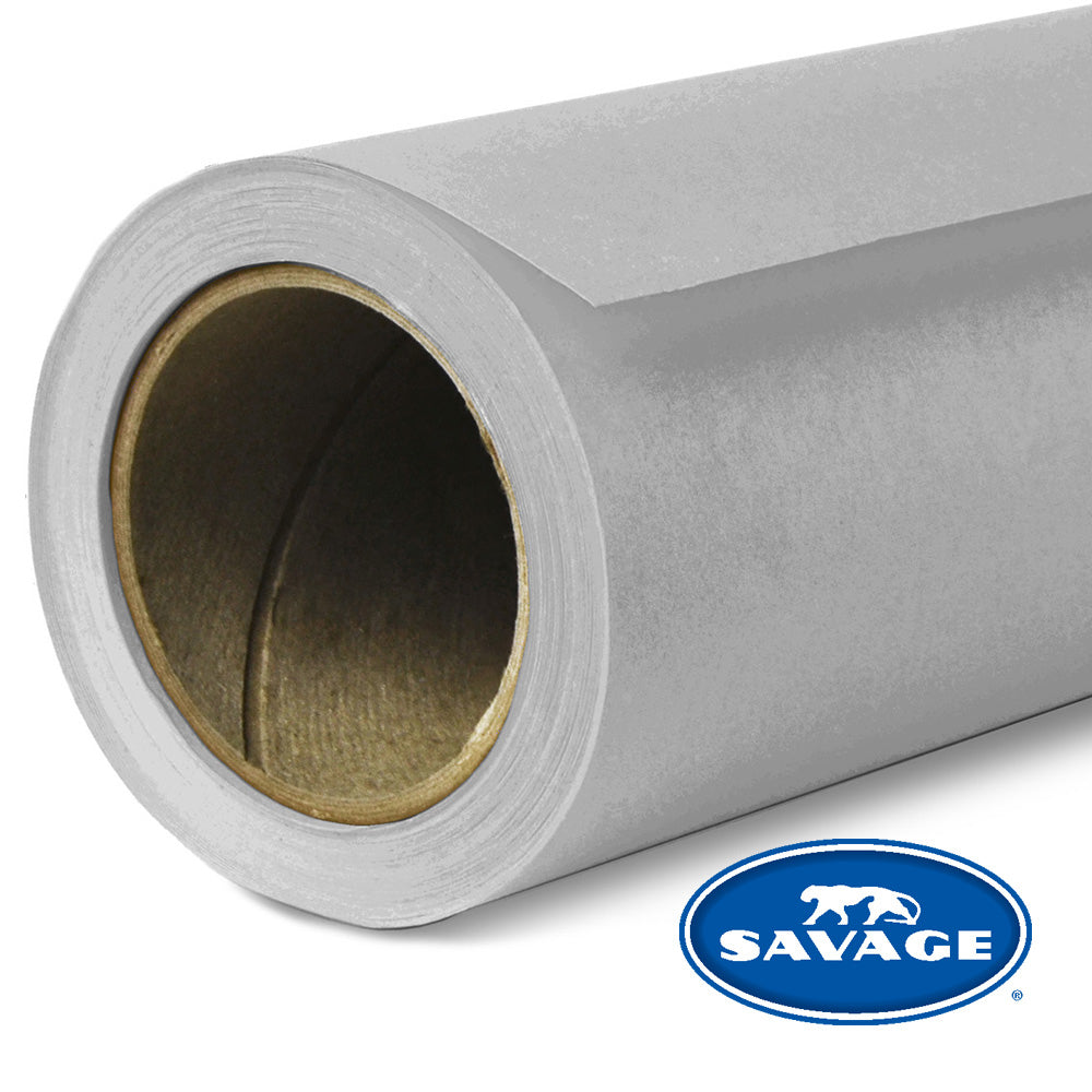 Savage Universal Hintergrundpapier – 2,72 × 11 m – Focus Grau (Grau) – 145 g