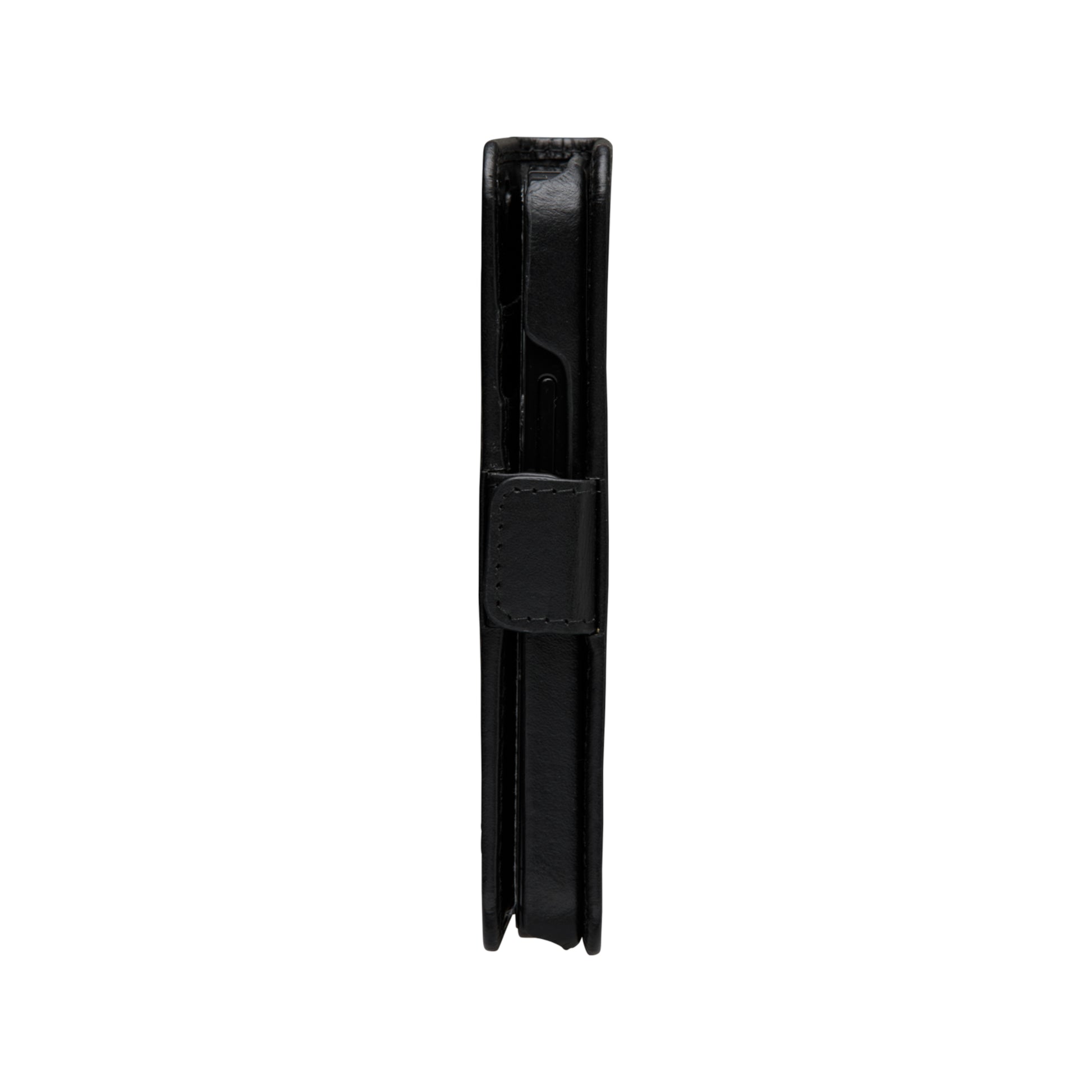dbramante1928 Lynge Wallethülle – für Apple iPhone 12 mini, 3 Kartenfächer, Leder, schwarz