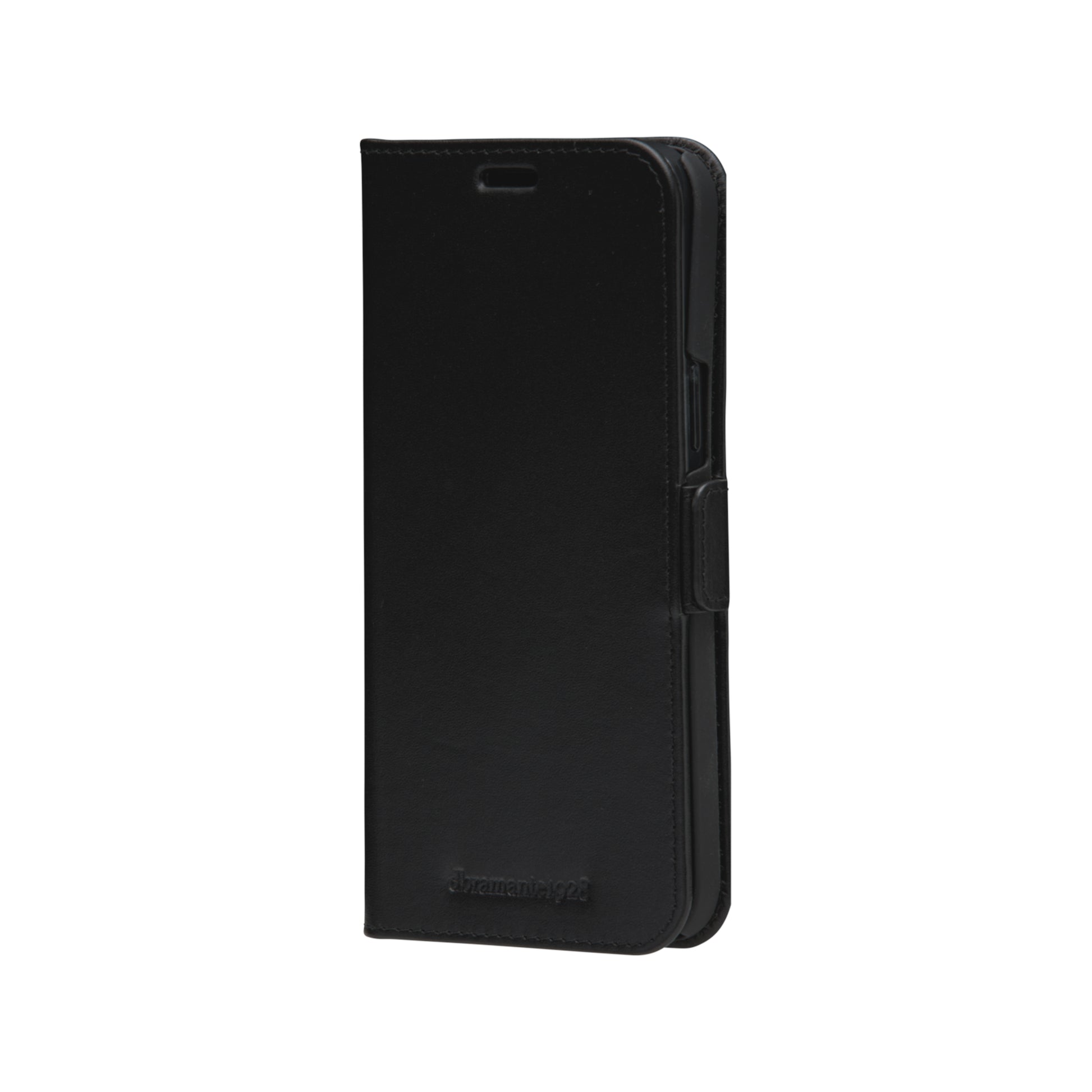 dbramante1928 Copenhagen Slim – Wallethülle – für Apple iPhone 12/12 Pro, 3 Kartenfächer, Leder, Schwarz