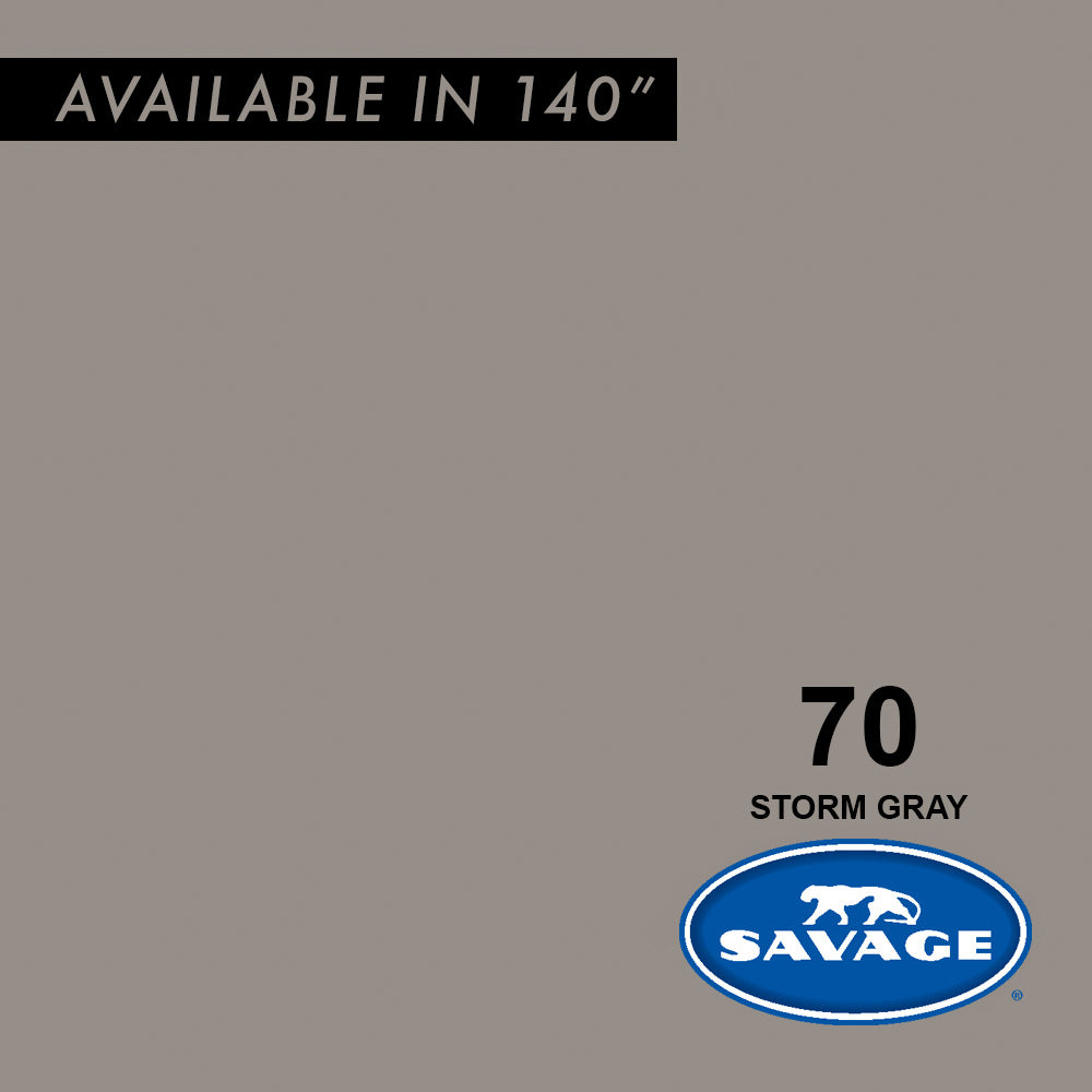 Savage Universal Hintergrundpapier – 2,72 × 11 m (2720 × 11000 mm) – Grau