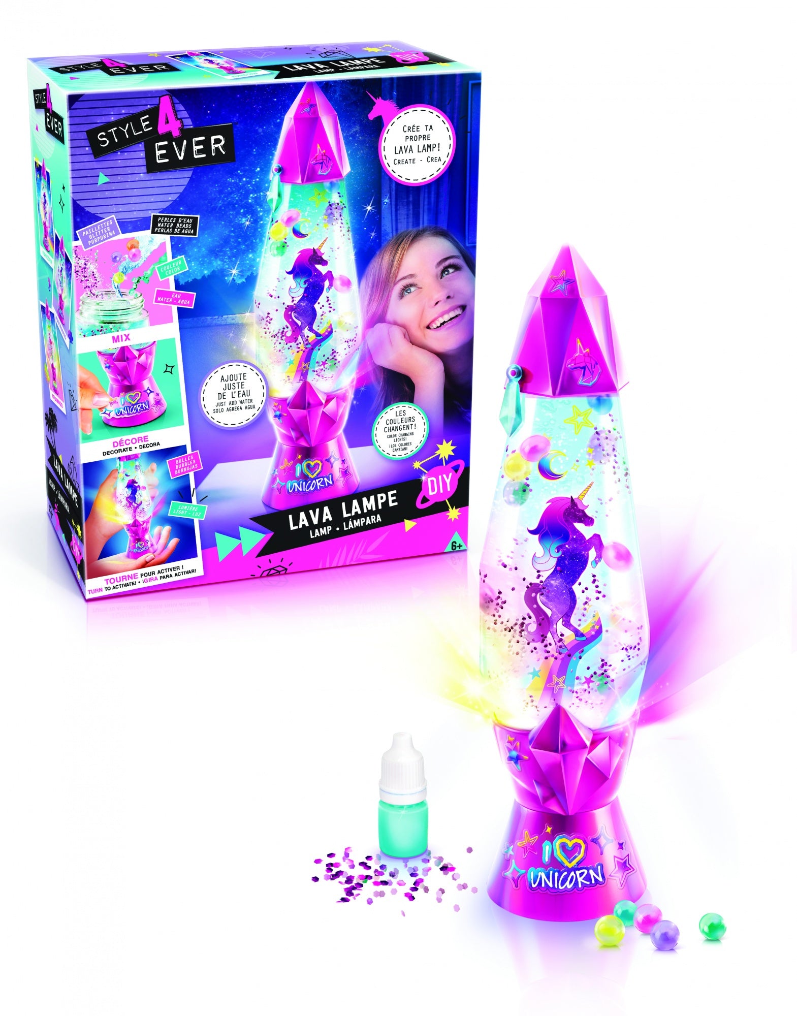 Canal Toys Lava Lampe DIY – Bastelset – ab 6 Jahren