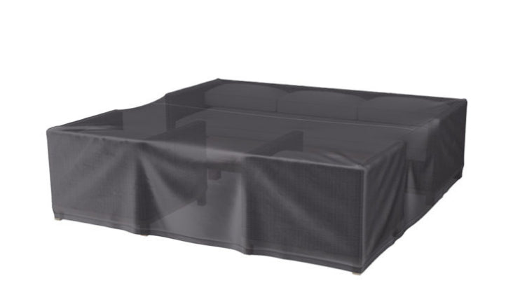 AeroCover Schutzhülle 320.7995.00 – rechteckig 220 × 220 × 70 cm, Ripstop-Polyester, Anthrazit, für Lounge
