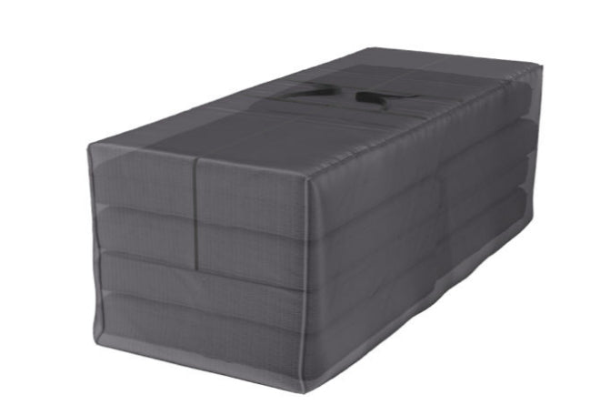 AeroCover Schutzhülle rechteckig 200 × 75 × 60 cm, Polyester, Grau/Anthrazit, mit Tragetasche, für Kissen