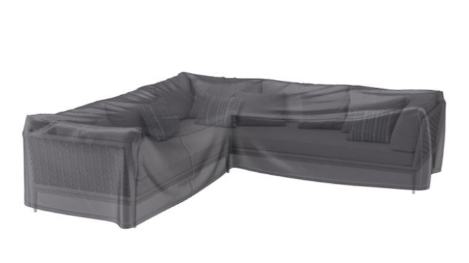 AeroCover Schutzhülle rechteckig 200 × 110 × 70 cm, Ripstop-Polyester, Anthrazit, für Tisch