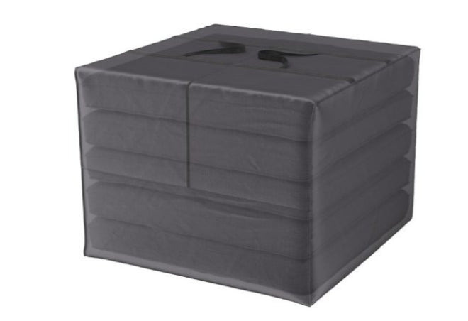 AeroCover 320.7900.00 Schutzhülle 800 × 600 × 800 mm – Ripstop-Polyester – Anthrazit – für Kissen