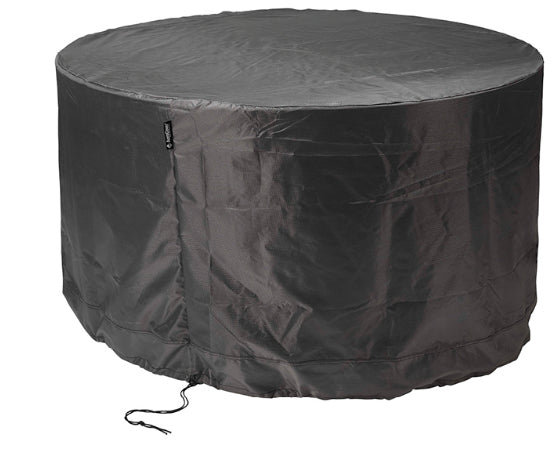 AeroCover Schutzhülle rund Ø 250 cm × H 85 cm, Grau/Anthrazit, Ripstop-Polyester, für Sitzgruppe