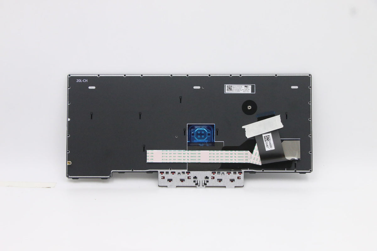 Lenovo Odin (5N20W67661) – Notebook-Ersatztastatur – QWERTY (ES) – Schwarz – für ThinkPad L14 Gen2 (20X1/20X2)