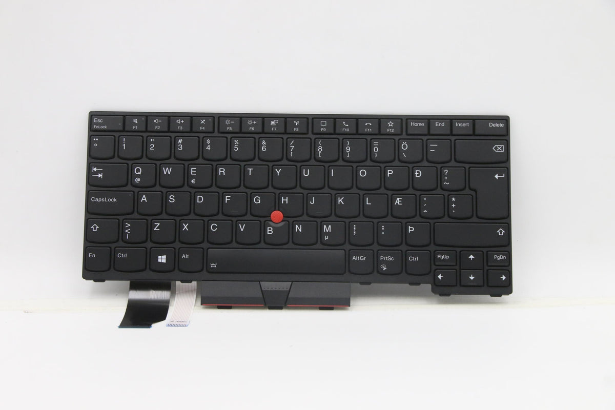 Lenovo Tastatur für ThinkPad L14 Gen 2 (20X1, 20X2) – Isländisch – Schwarz