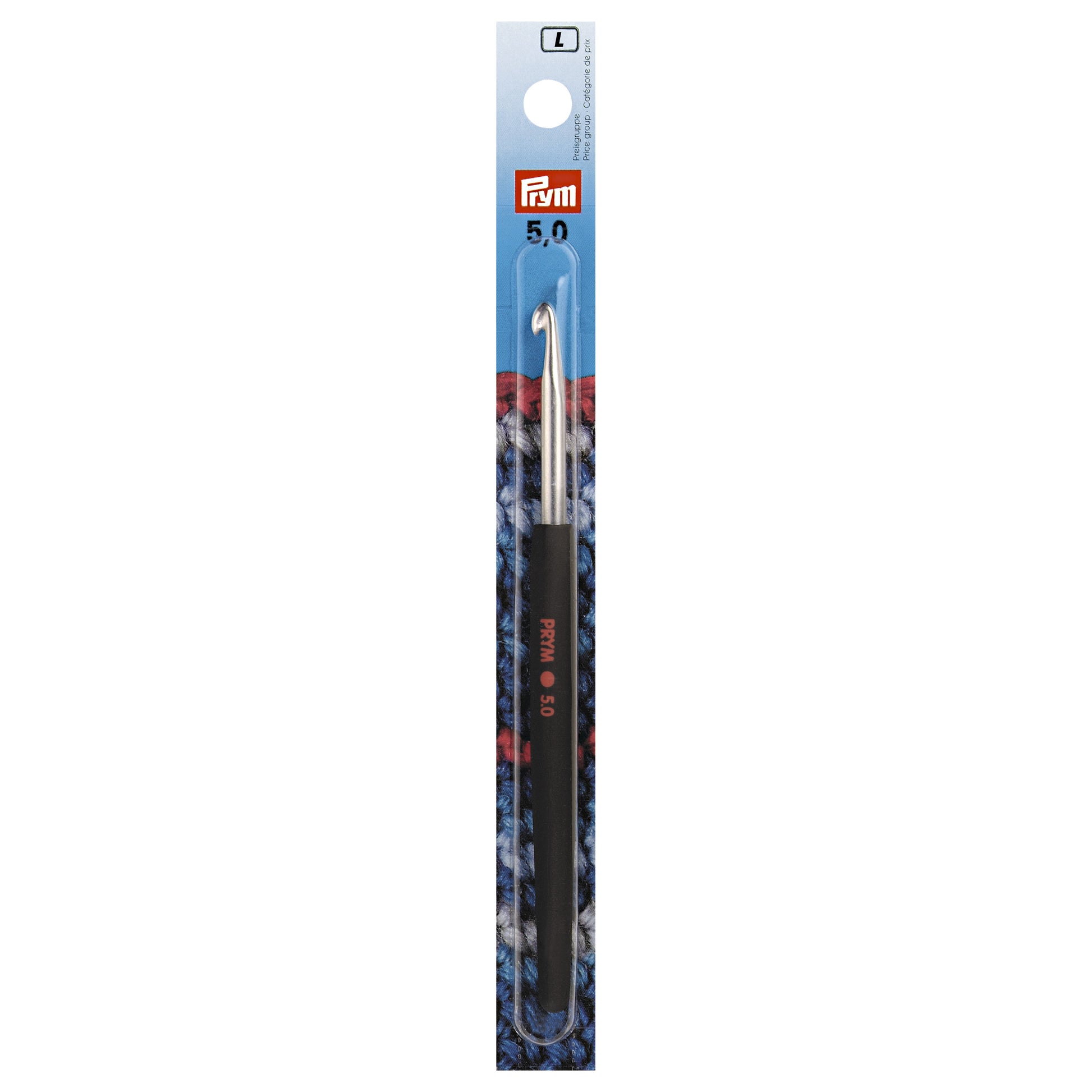 Prym Häkelnadel, Metall/Kunststoff, mehrfarbig, L 140 × Ø 4 mm