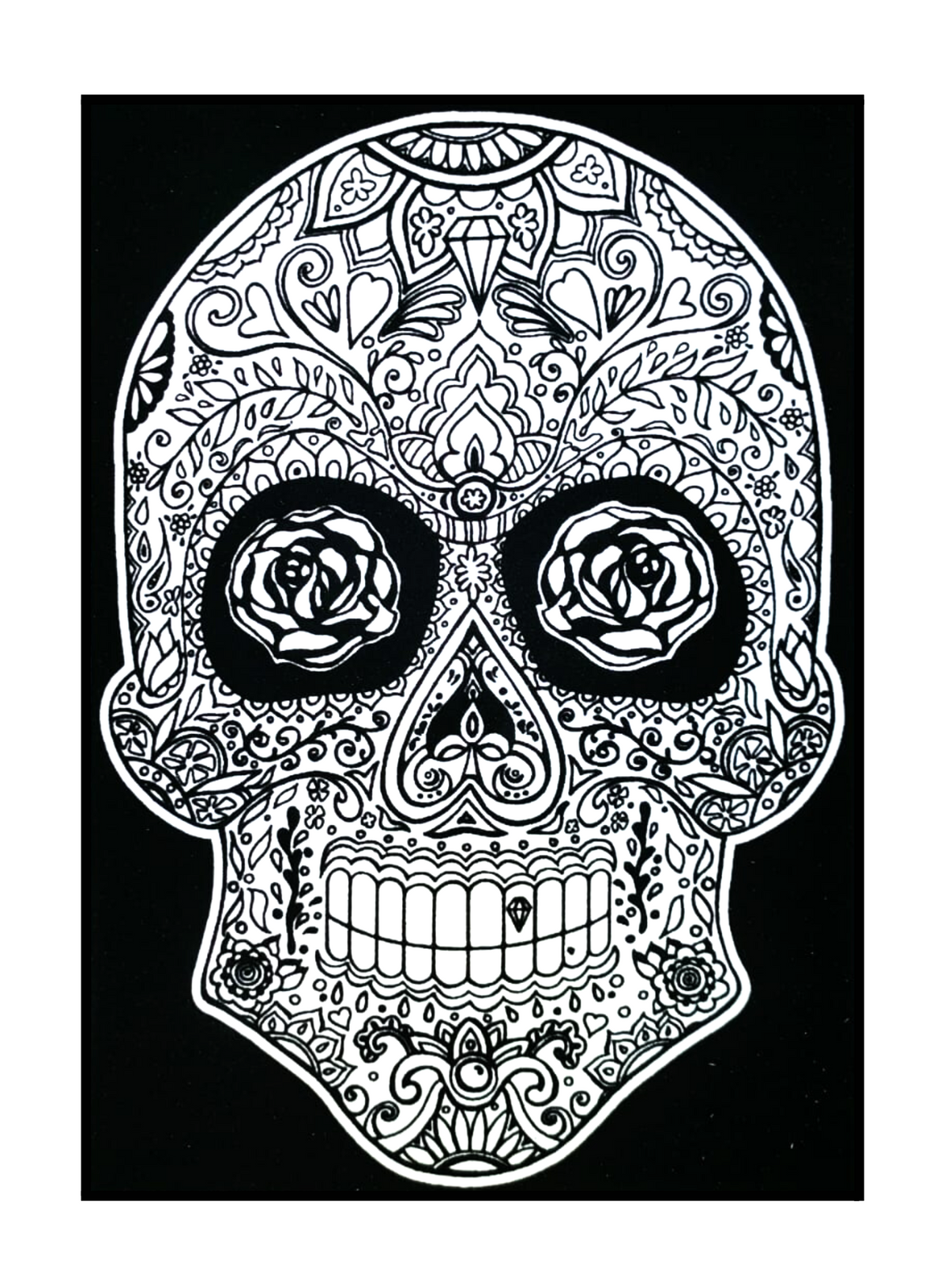 Tataruga Samtbild Malkarten – A4 – saugfähiges Papier mit Samt – für Marker, Farbstifte & Aquarell