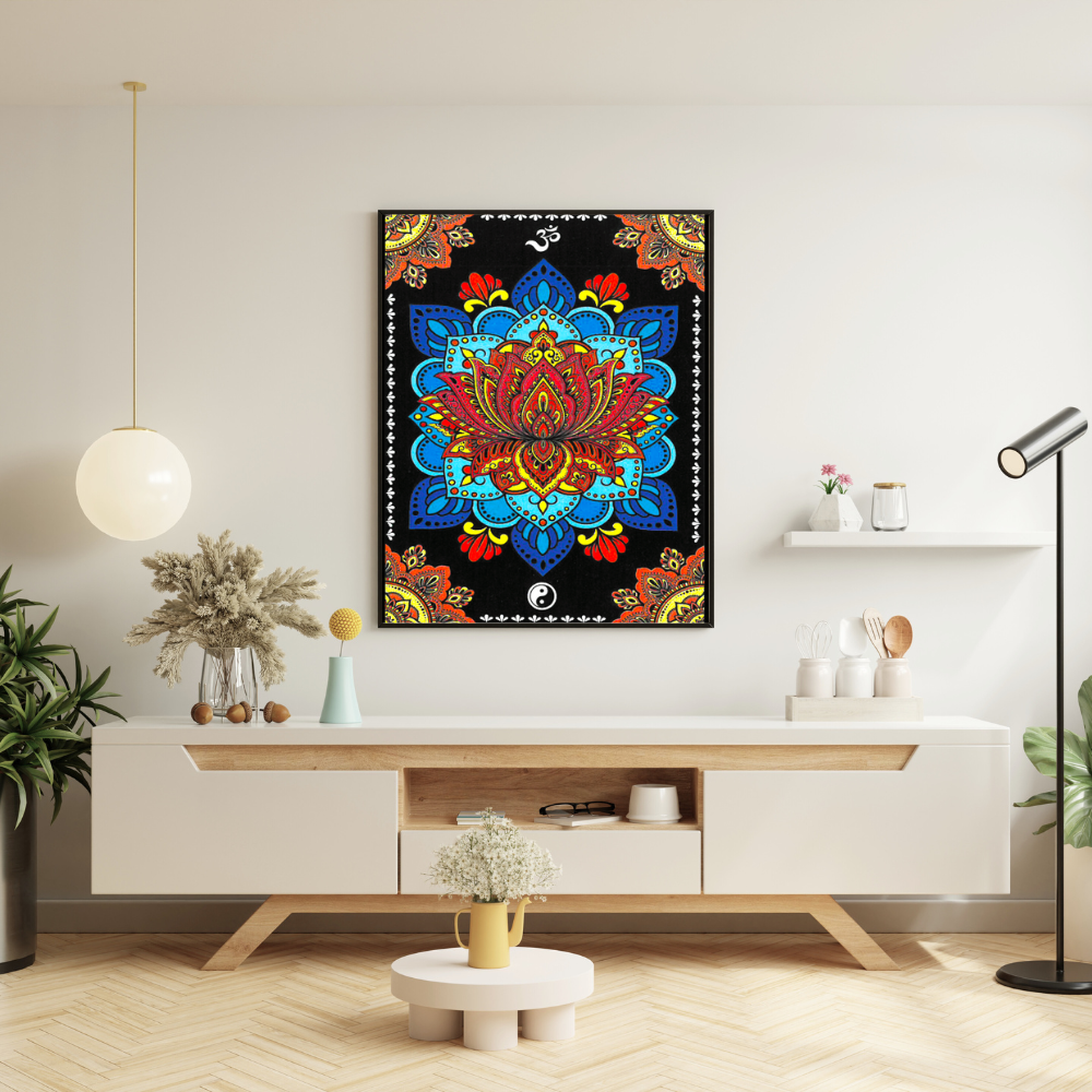 Tataruga Samtbild Ausmalbild – A3 – mit Samtauflage – für Filzstifte, Buntstifte & Aquarell