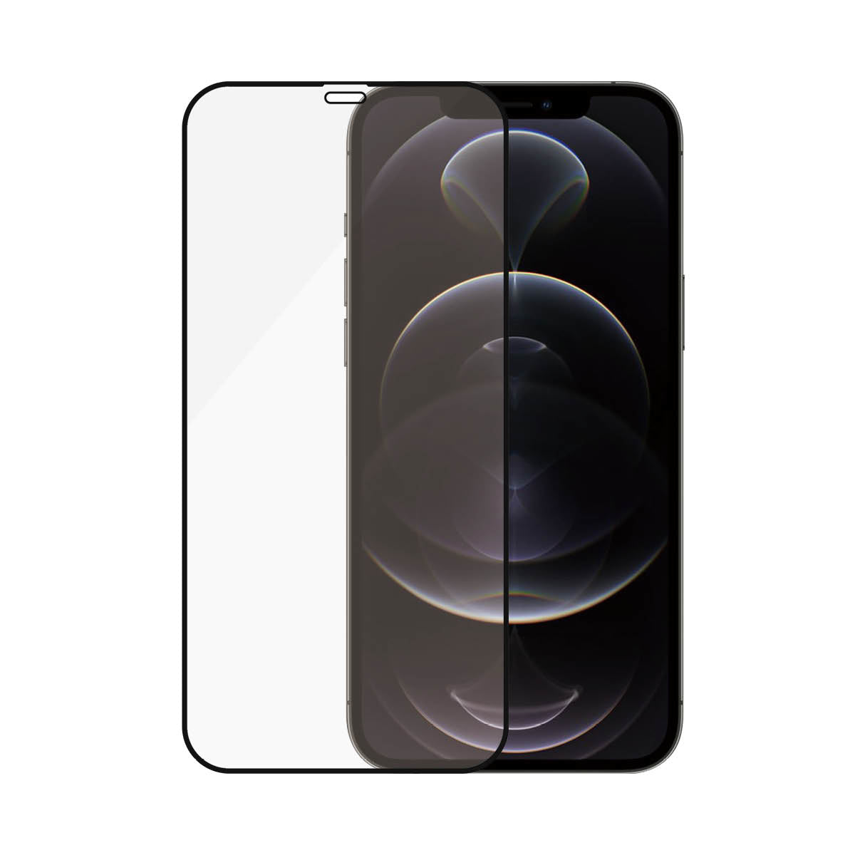 PanzerGlass Displayschutzglas – für Apple iPhone 12/12 Pro, Hartglas, Transparent – 1er-Pack