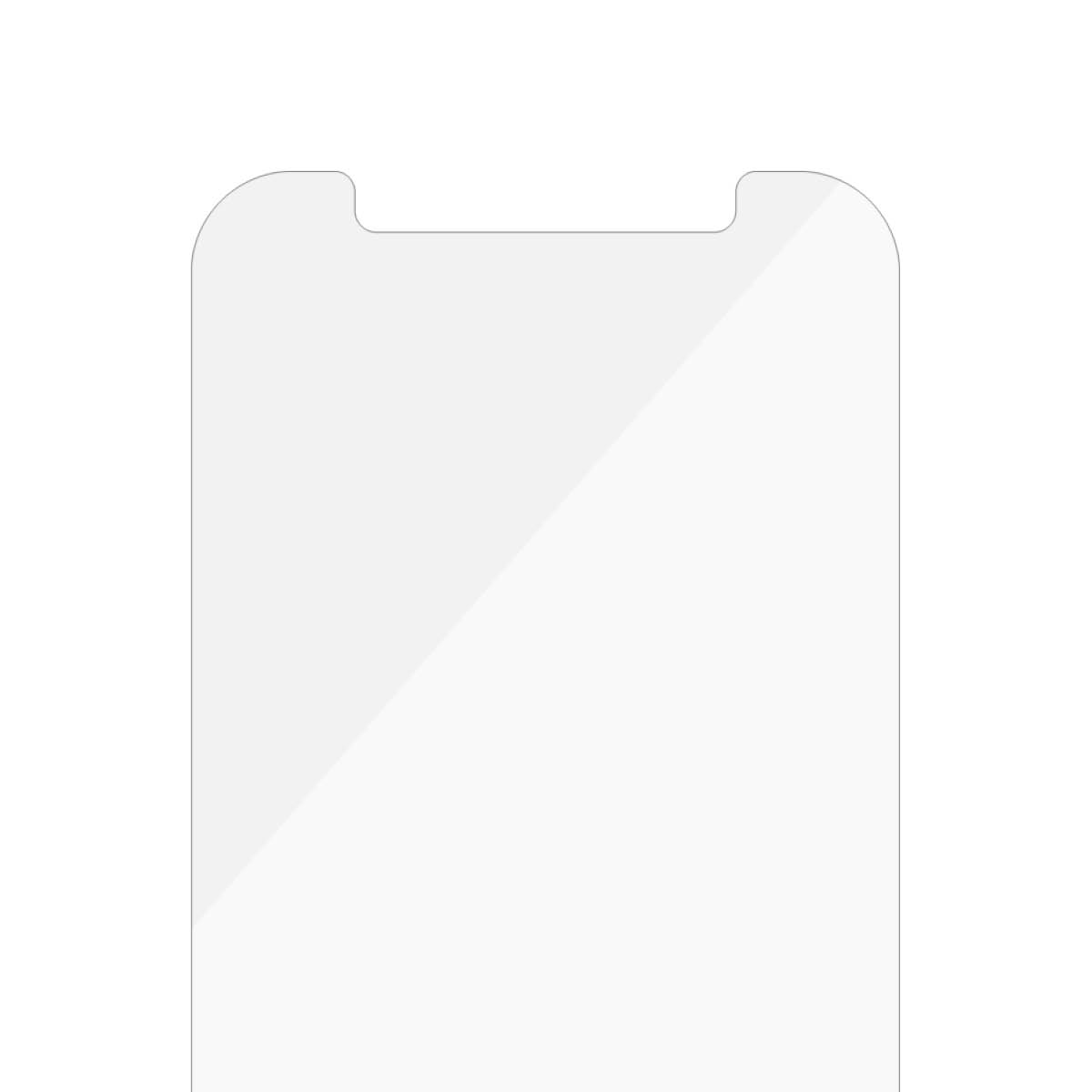 PanzerGlass Displayschutzglas – für Apple iPhone 12/12 Pro, Hartglas, Transparent