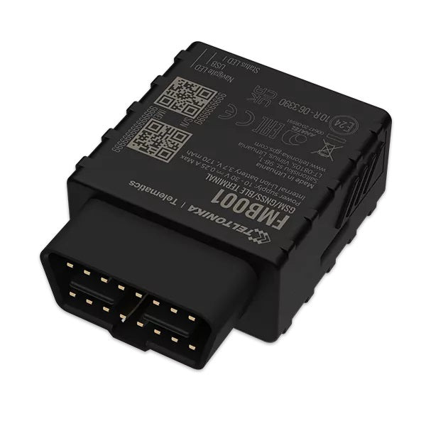 Teltonika FMB001 – 2G Tracker, Single SIM, Akku 170 mAh, Mikro-USB, IP41, Schwarz