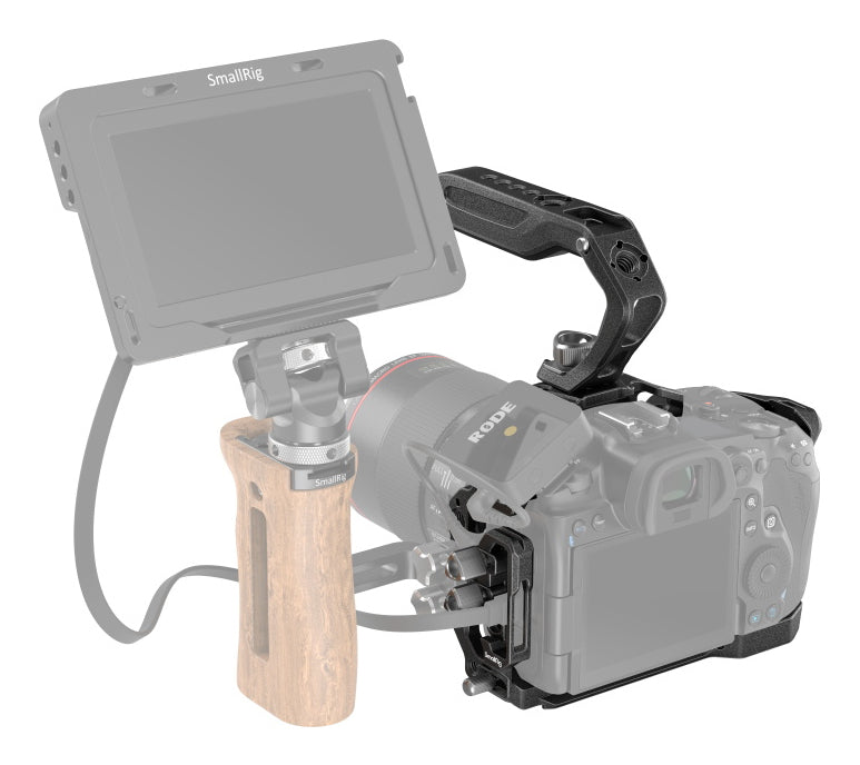 SmallRig 3234B Black Mamba Kamera-Cage – 175 × 182 × 130 mm, 313 g – für Canon EOS R5 C, R5, R6