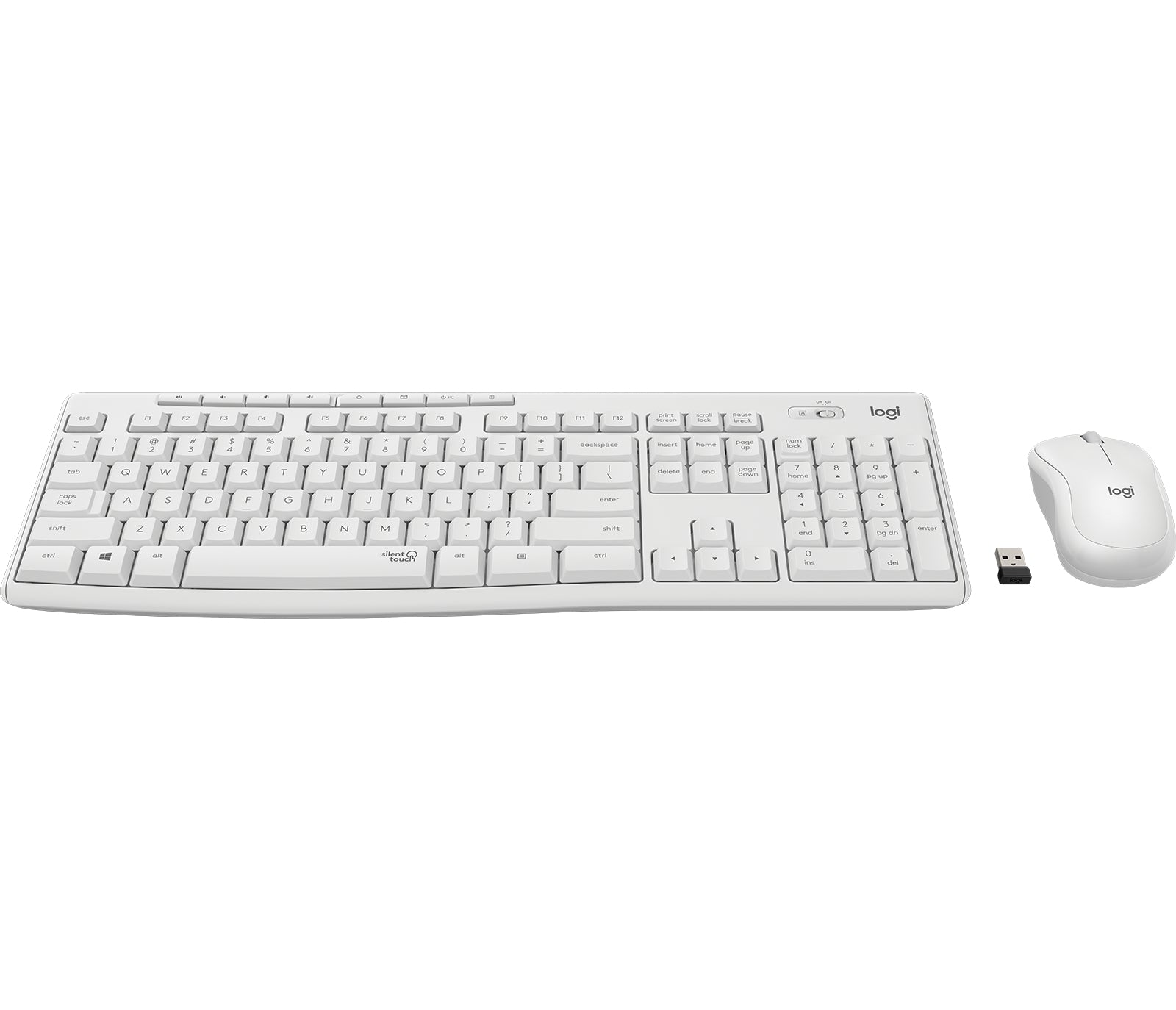 Logitech MK295 – Tastatur, kabellos (2,4 GHz), ES-Layout (ES) – für Windows 10, Windows 11 & ChromeOS