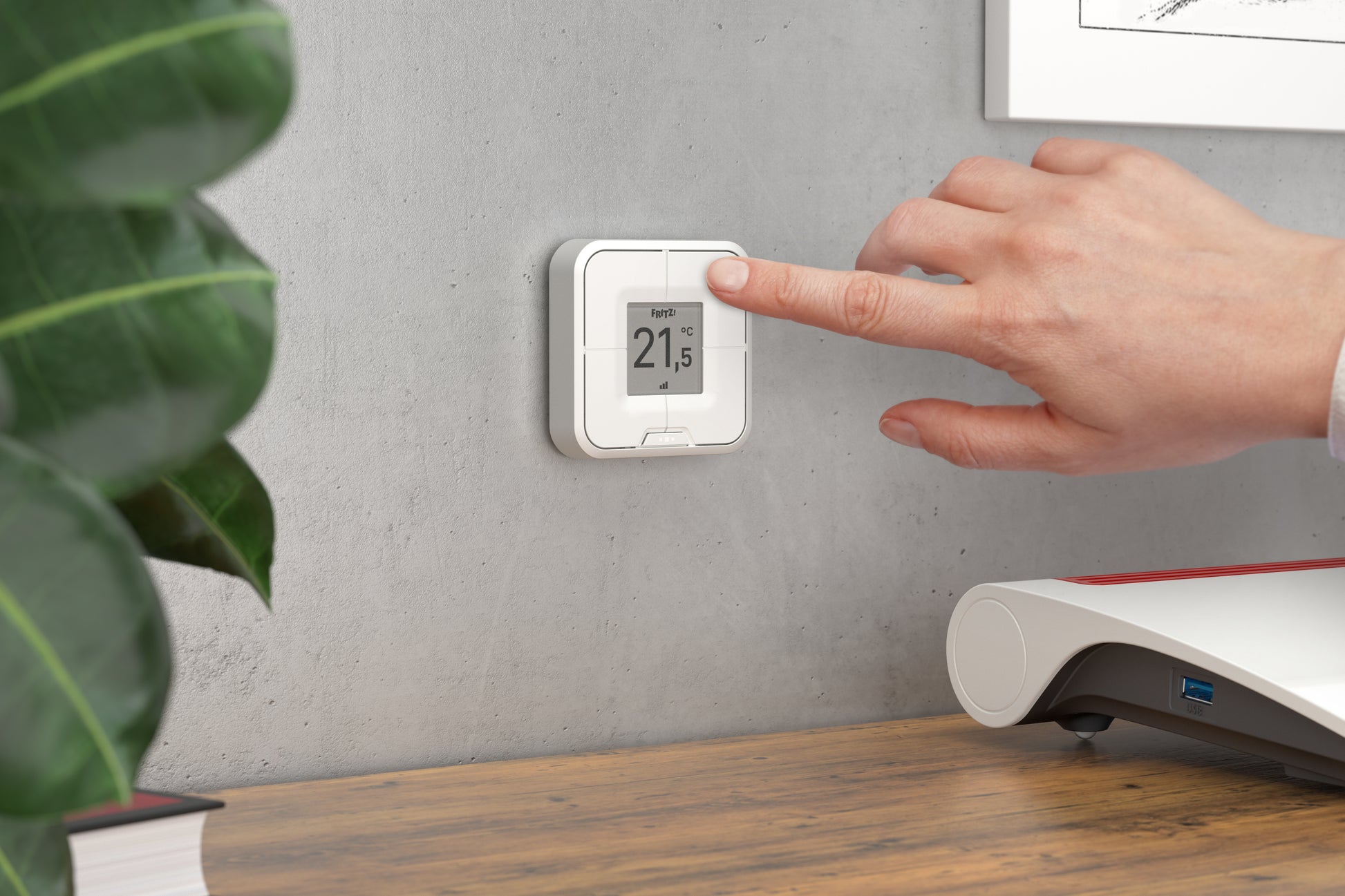 FRITZ! FRITZ DECT 440 – Smart-Taster – DECT, Mit Display