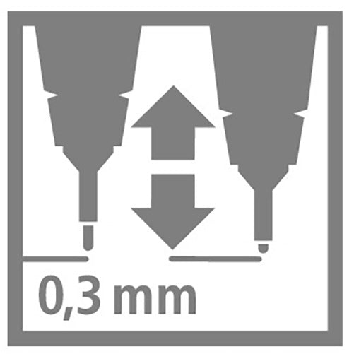 STABILO Sensor F Fineliner 0,3 mm – rot