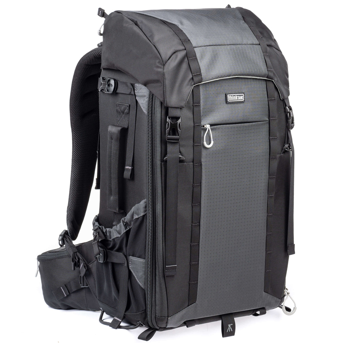 Think Tank FirstLight Rucksack – 35 l, 6 Objektive, wasserfest – für DSLR, Systemkamera, Drohne – Schwarz