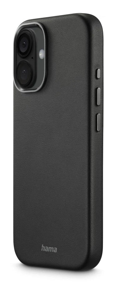 Hama Eco Premium Backcover – für Apple iPhone 16, TPU, Schwarz