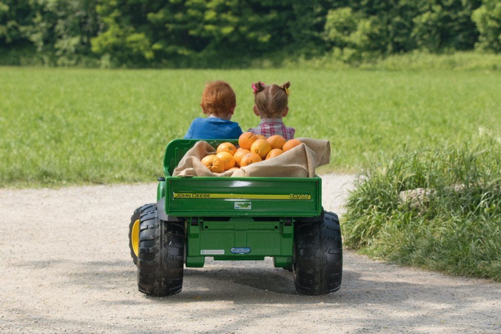 Peg Perego John Deere Gator HPX 12V Elektro-Kinderfahrzeug – 89,5×69×131 cm – 6,8 km/h – ab 3 J. – grün/gelb