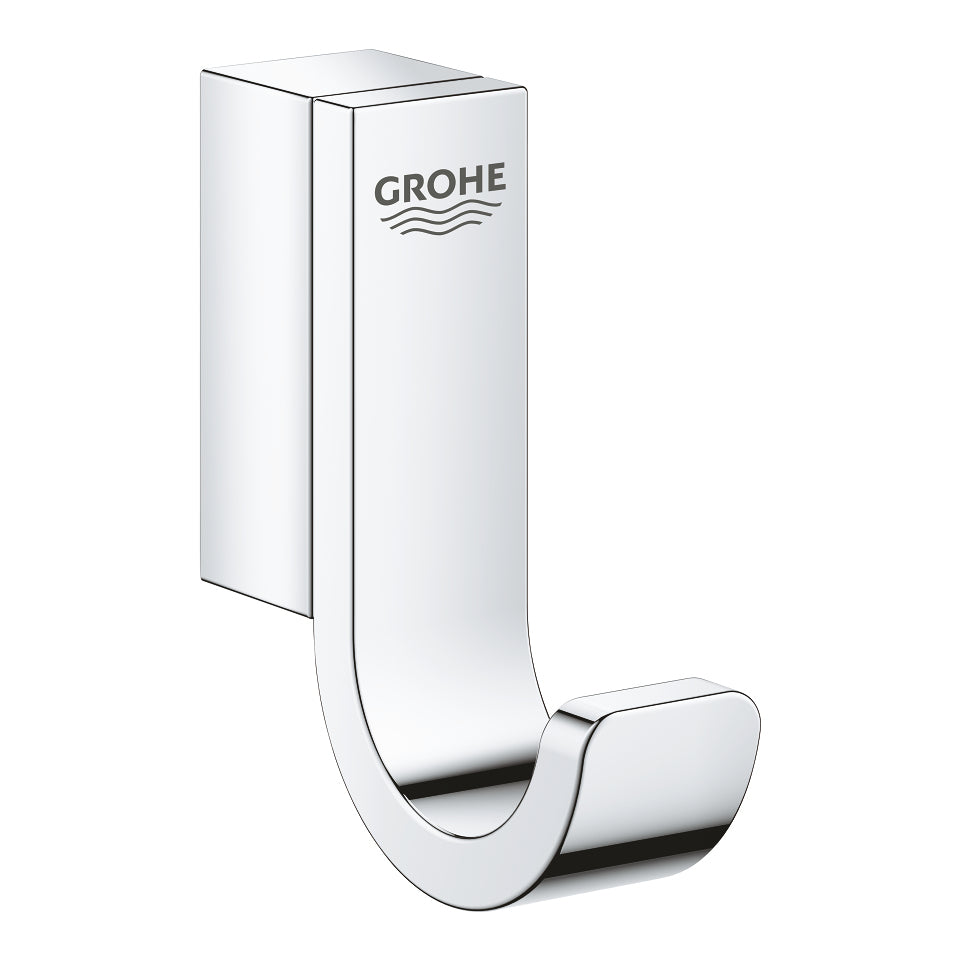 GROHE Haken Selection – 4,4×1,5×5,2 cm, Metall, zum Verschrauben, Chrom