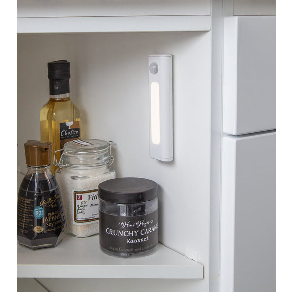 Star Trading Nachtlampe 357-27 – 35 lm, 3000 K, Akku/Batterie, Dämmerungs- und Bewegungssensor, IP20 – Weiss