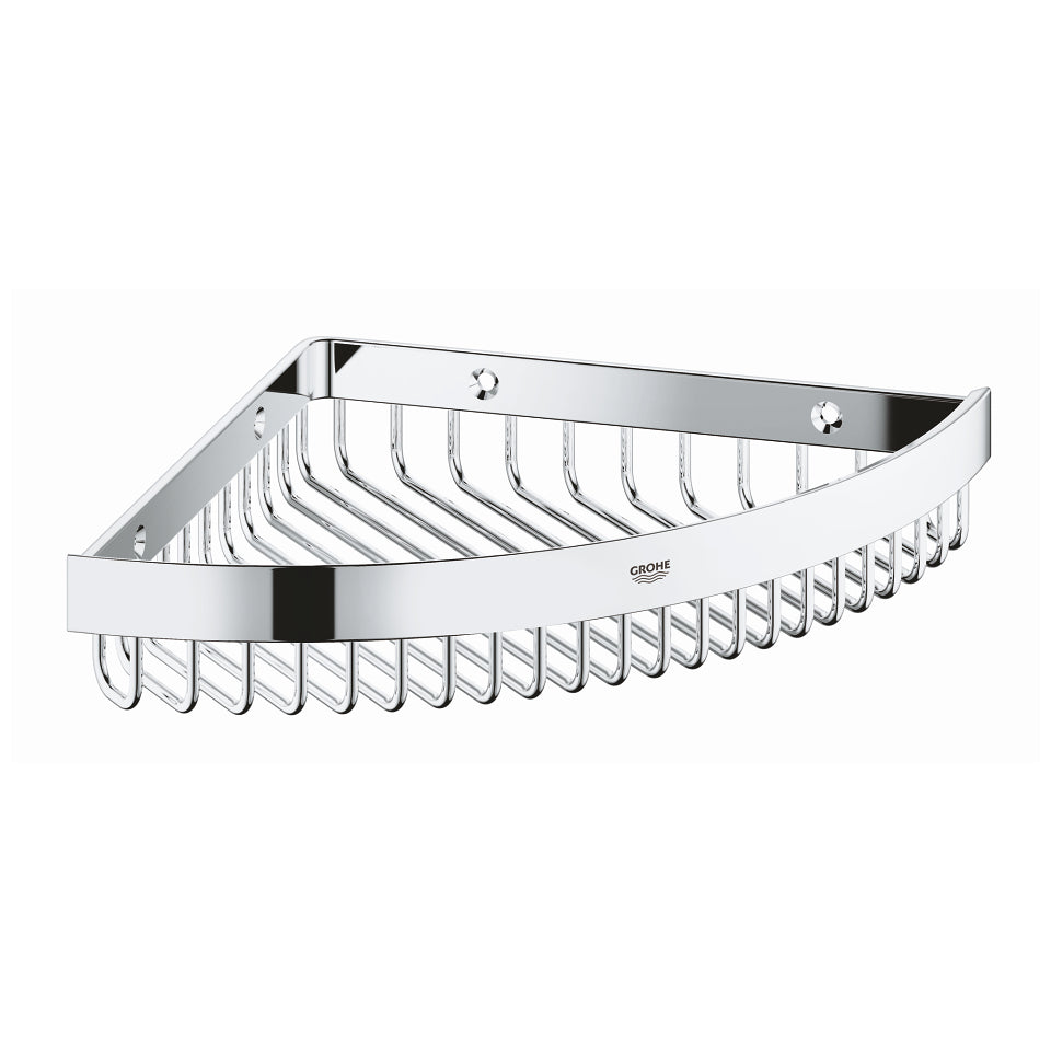 GROHE Selection Cube Duschablage – Wandmontage – Silber – Metall