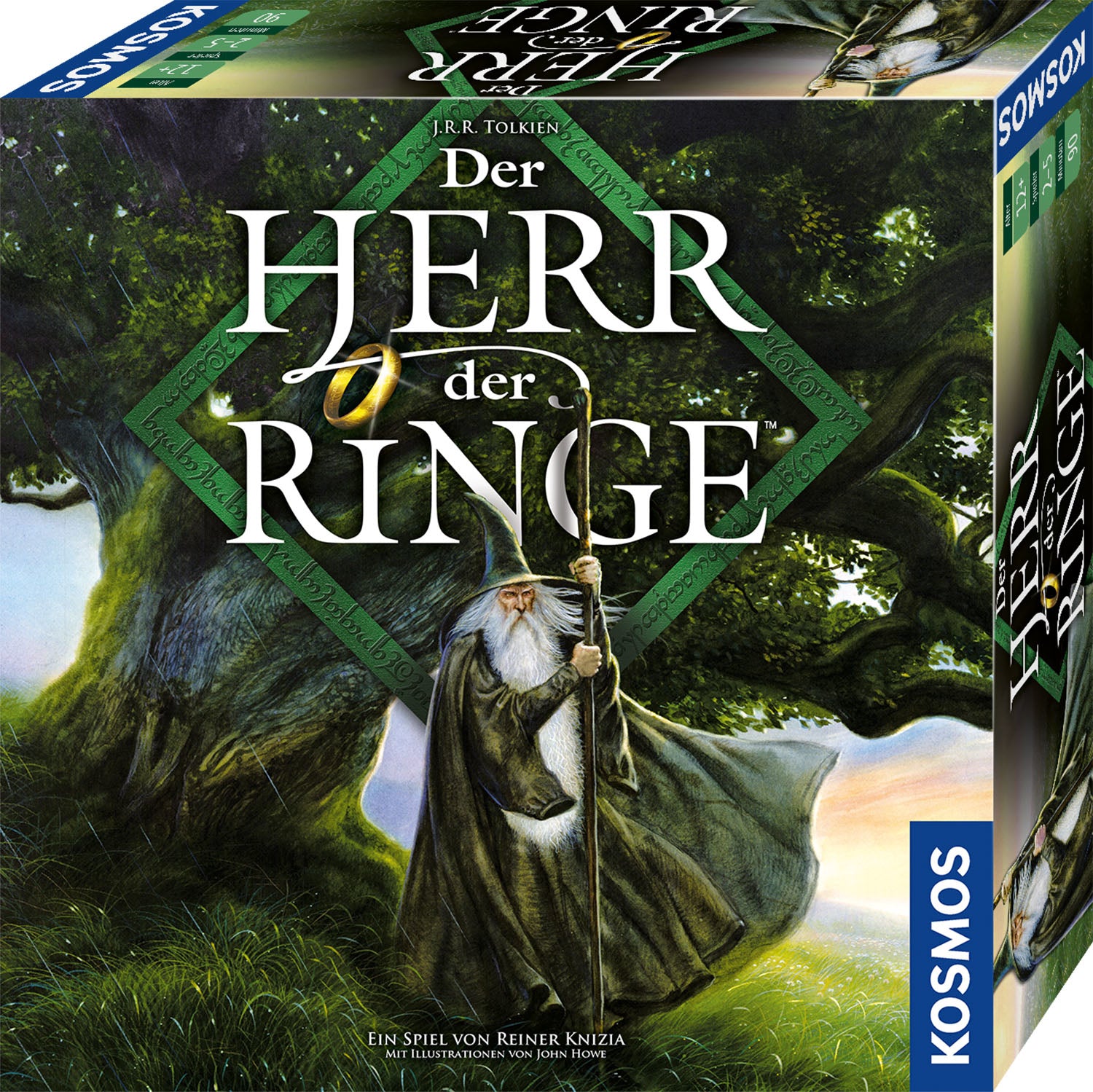 Kosmos Der Herr der Ringe Jubiläumsedition – Strategiespiel, 2–5 Spieler, ab 12 J., 60–90 min, DE