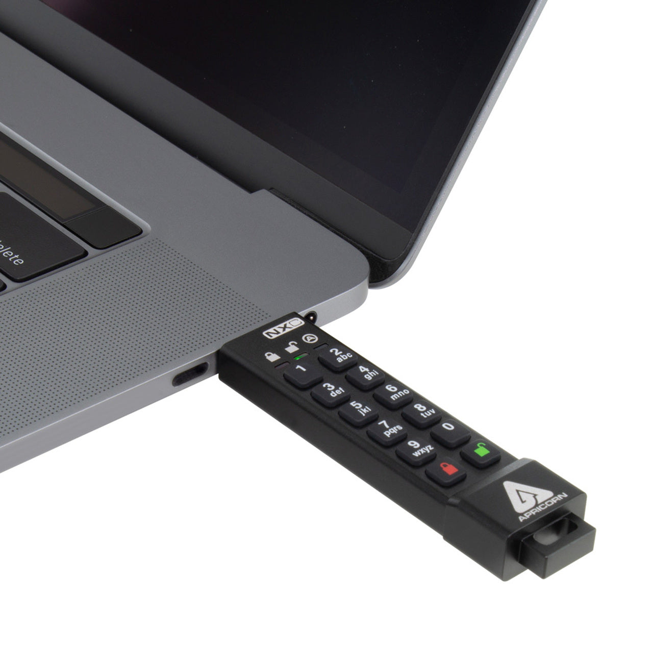 Apricorn Aegis Secure Key 3NXC USB-Stick 16 GB – USB-A 3,2 Gen 1, AES-256 (XTS), FIPS 140-2, PIN, IP68