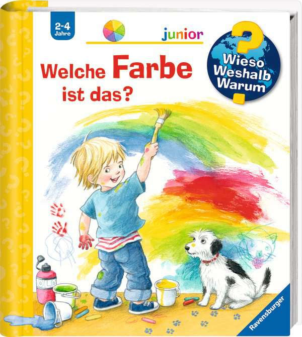 Ravensburger Buch – Welche Farbe ist das? (Wieso? Weshalb? Warum?), 16 Seiten, Deutsch, 2–4 Jahre