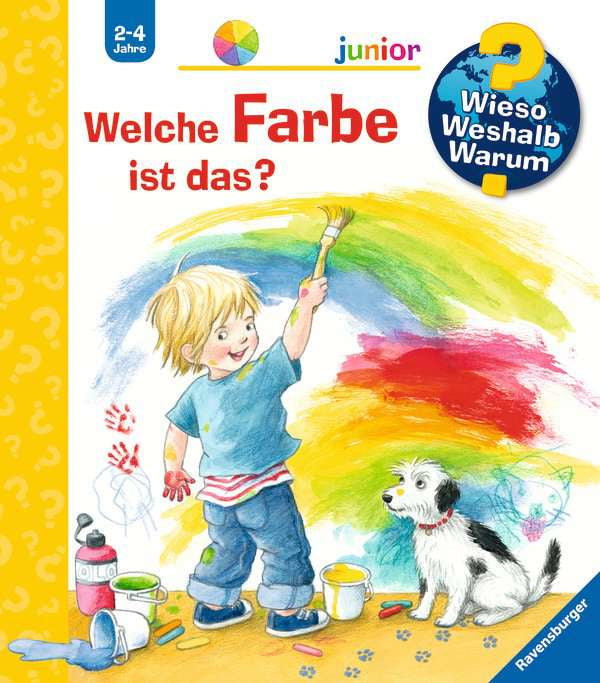 Ravensburger Buch – Welche Farbe ist das? (Wieso? Weshalb? Warum?), 16 Seiten, Deutsch, 2–4 Jahre