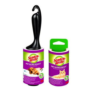 3M Scotch-Brite Ersatzrolle – Papier – Schwarz