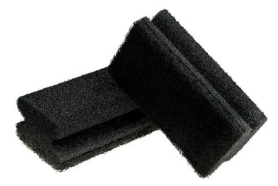 3M Scotch-Brite Grill-Griffschwamm – Schaumstoff, rechteckig, für Grillplatten, schwarz, 1 Stk.