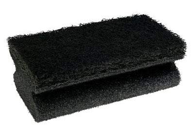 3M Scotch-Brite Grill-Griffschwamm – Schaumstoff, rechteckig, für Grillplatten, schwarz, 1 Stk.