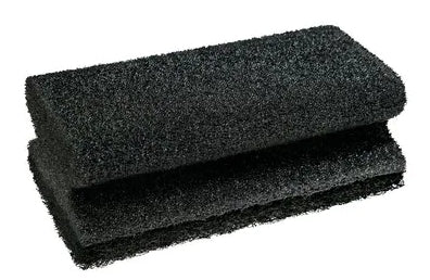 3M Scotch-Brite Grill-Griffschwamm – Schaumstoff, rechteckig, für Grillplatten, schwarz, 1 Stk.
